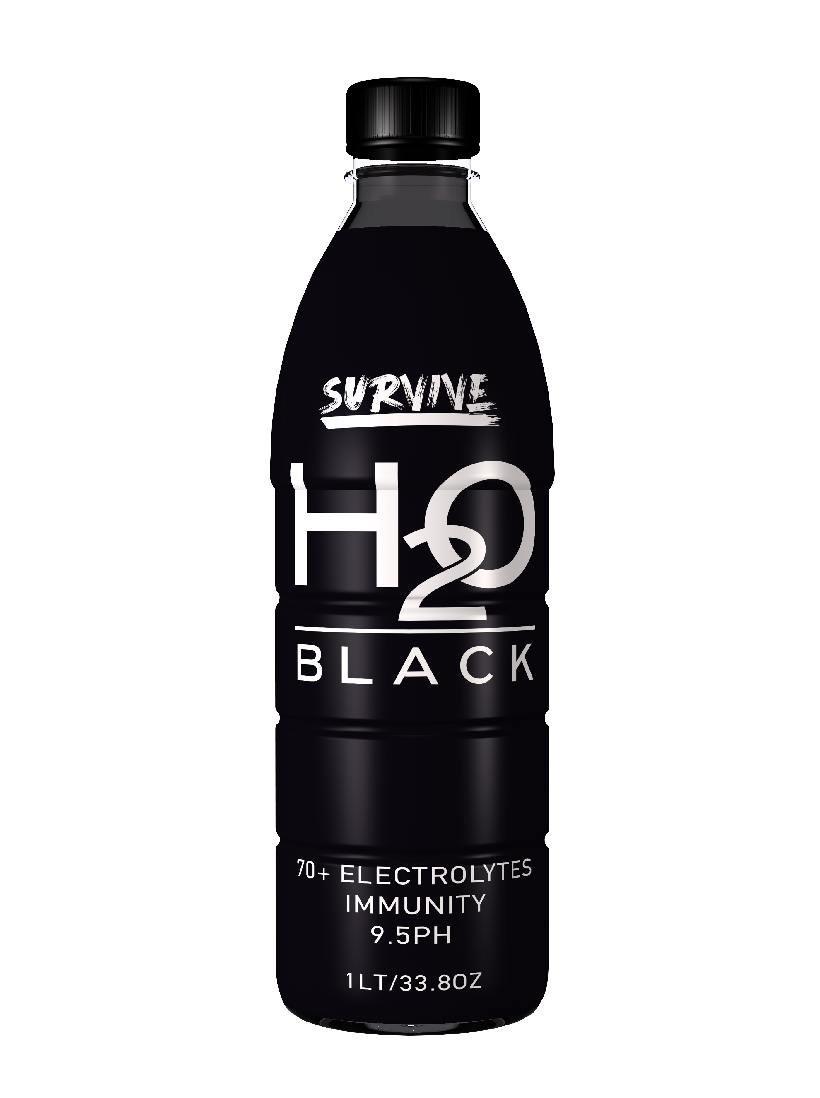 H2O Black 1LT Plain