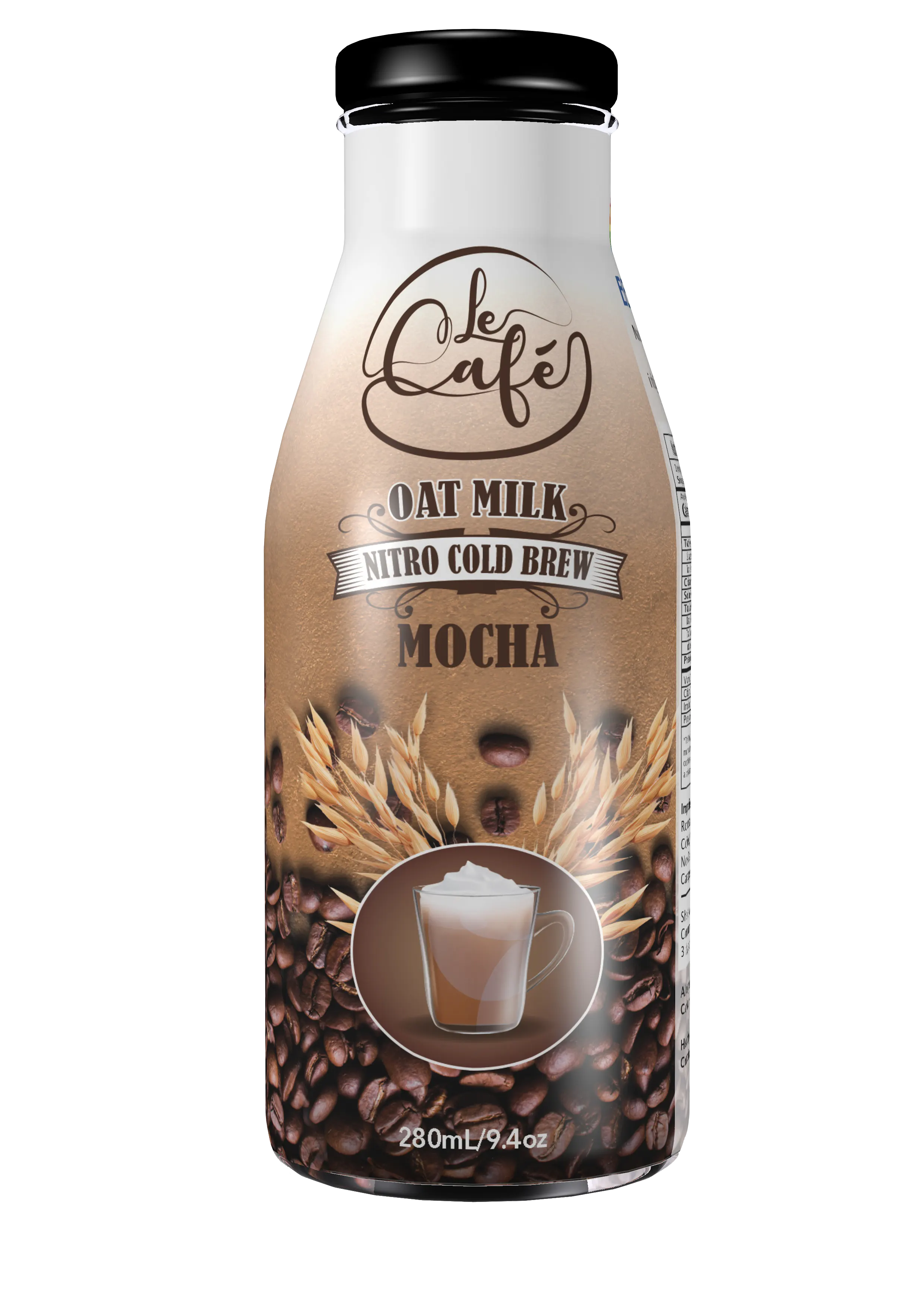 oat milk mocha, performance drinks, lemon energy drink