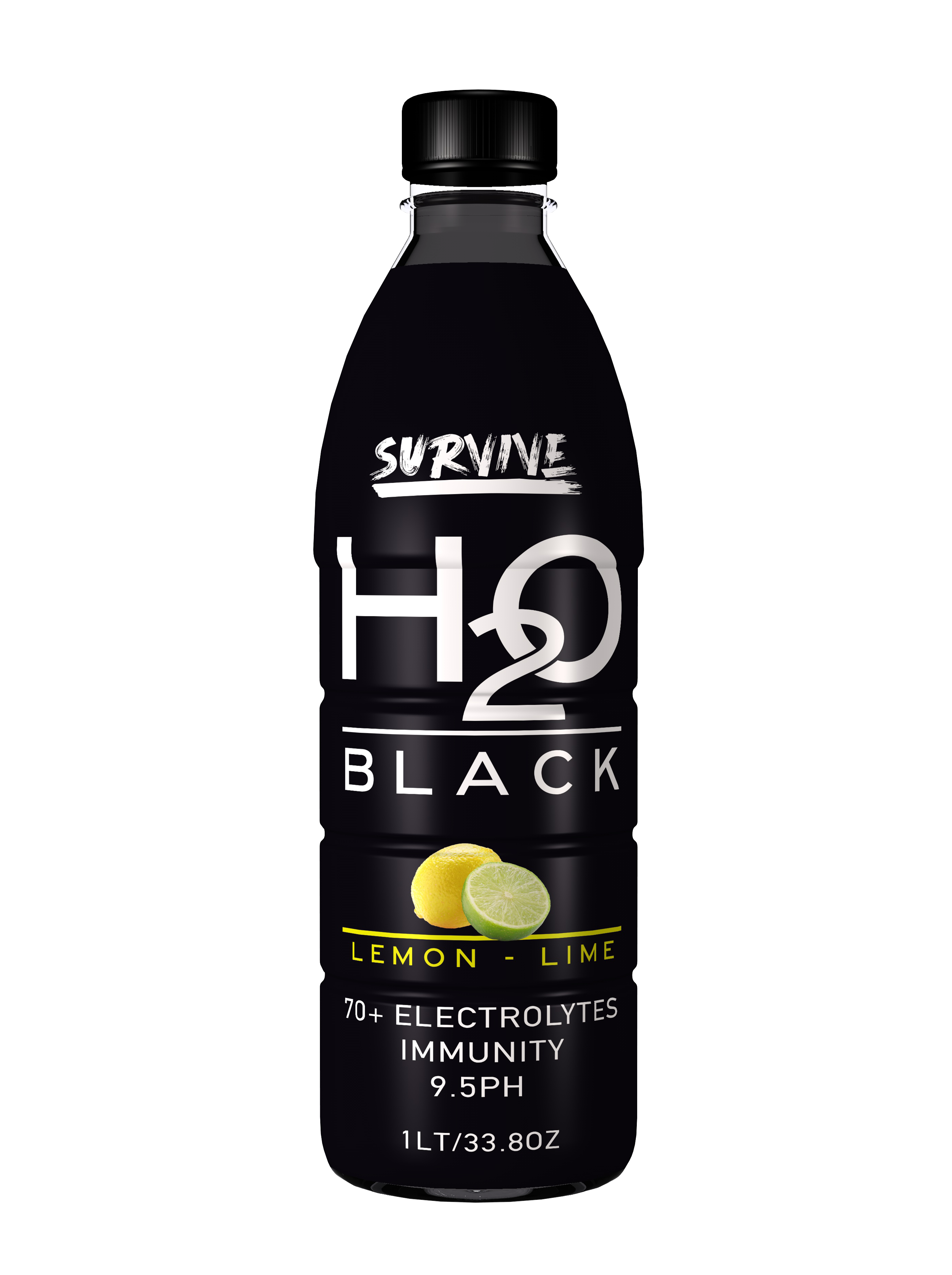 H2O Black 1LT Lime
